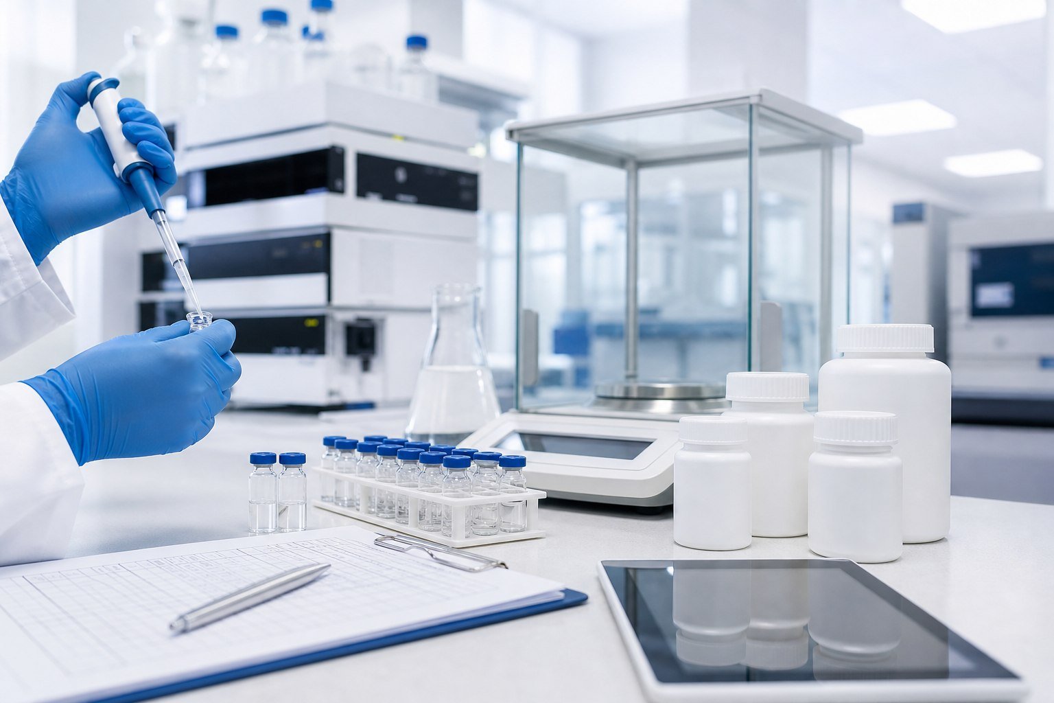 Sugati Pharma pharmaceutical quality control laboratory